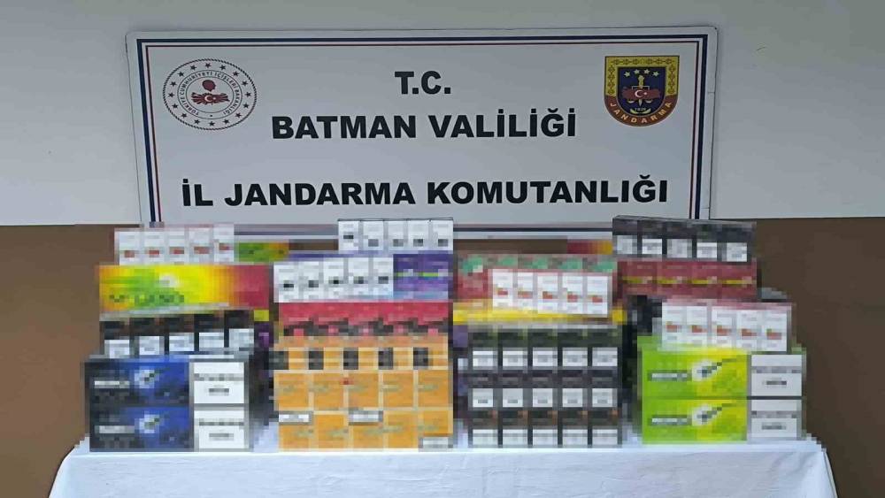 Gerc&uuml;ş&rsquo;te ka&ccedil;ak sigara operasyonu
