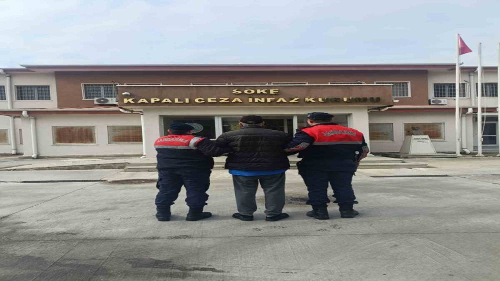 Didim&rsquo;de 8 yıl hapis cezası bulunan h&uuml;k&uuml;ml&uuml; yakalandı
