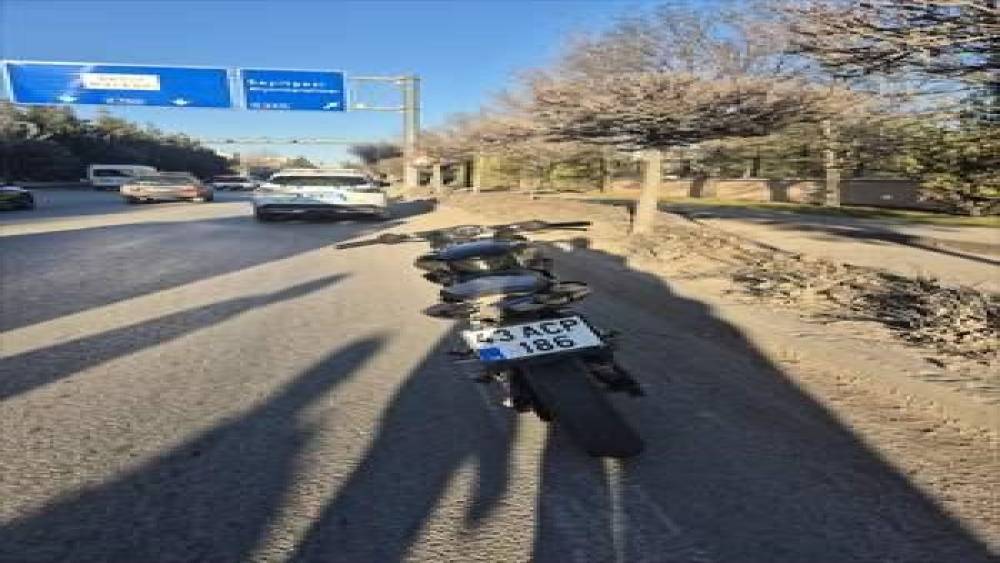 Kazaya karışan ehliyetsiz motosiklet s&uuml;r&uuml;c&uuml;s&uuml;ne 200 bin TL ceza
