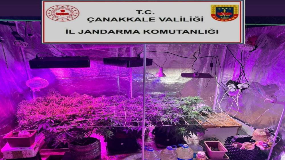 &Ccedil;anakkale&rsquo;de uyuşturucu operasyonu: 2 tutuklu
