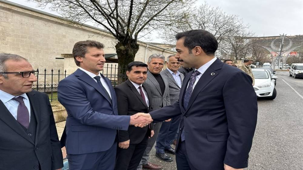 Gerc&uuml;ş Kaymakamı Mehmet Zahid Uzun g&ouml;revine başladı
