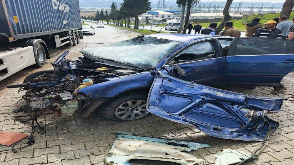 Kahramanmaraş&rsquo;ta trafik kazası: 1 yaralı
