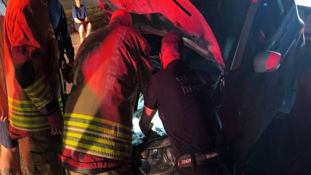 Samandağ&rsquo;da trafik kazası: 1 yaralı

