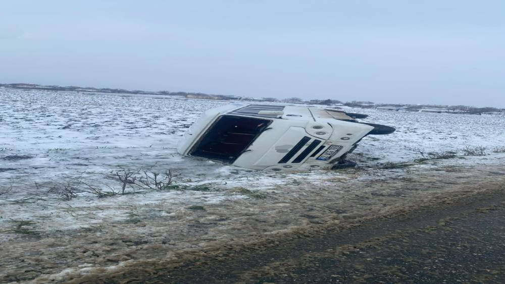 Edirne&rsquo;de minib&uuml;s kazası: 1 yaralı
