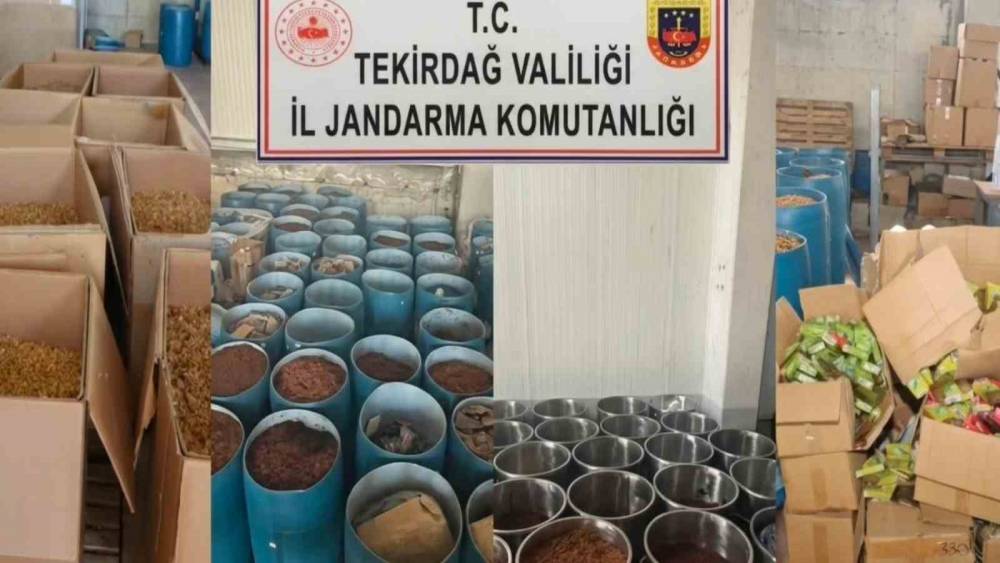 &Ccedil;erkezk&ouml;y&rsquo;de 84 milyon TL değerinde ka&ccedil;ak t&uuml;t&uuml;n ele ge&ccedil;irildi
