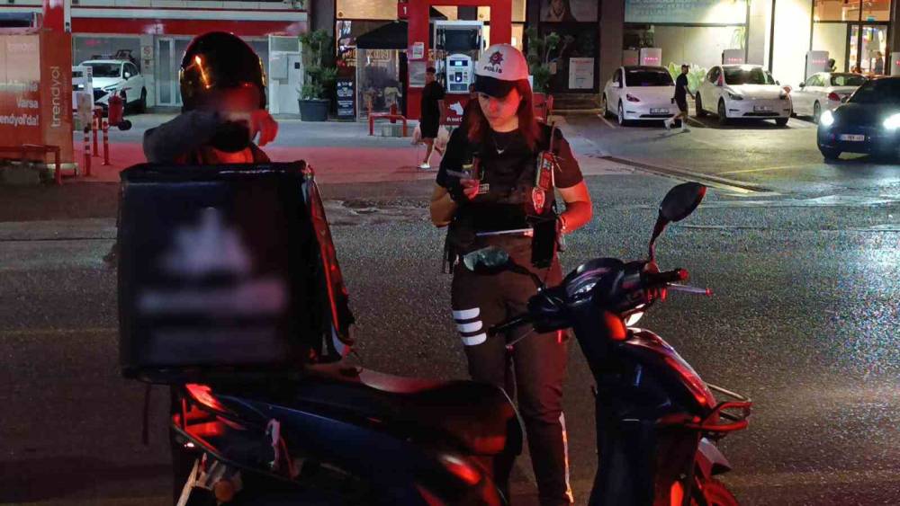 Tekirdağ&rsquo;da trafik uygulaması
