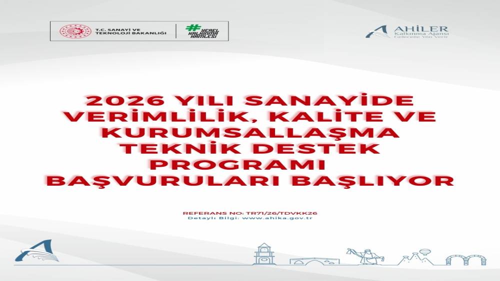 Ahiler Kalkınma Ajansı&rsquo;ndan KOBİ&rsquo;lere 10 milyon TL&rsquo;lik teknik destek
