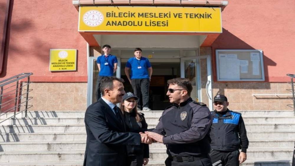 Bilecik&rsquo;te okul g&uuml;venliği i&ccedil;in emniyet devrede
