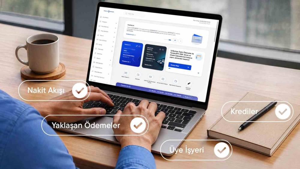 İş Bankası&rsquo;nın Ticari İnternet Şube ana sayfasına yeni &ouml;zellikler eklendi
