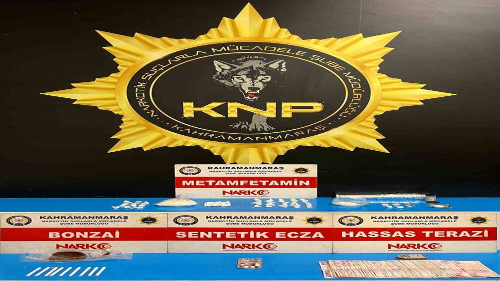Kahramanmaraş&rsquo;ta uyuşturucu operasyonları: 4 tutuklama
