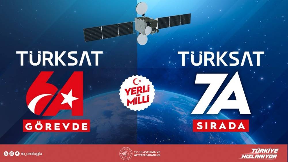 Bakan Uraloğlu: "T&Uuml;RKSAT 6A ile beraber aşağı yukarı 5.5 milyar insana ulaştık"
