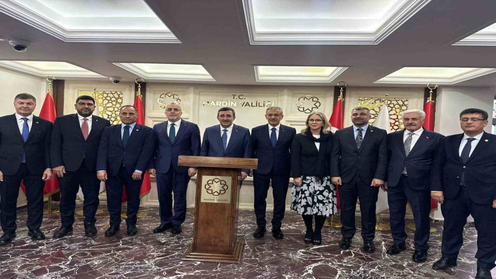 Cumhurbaşkanı Yardımcısı Cevdet Yılmaz Mardin&rsquo;de
