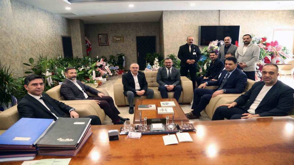 MHP İl Başkanı Yurdag&uuml;l&rsquo;den, Şehir Hastanesi başhekimliğine ziyaret
