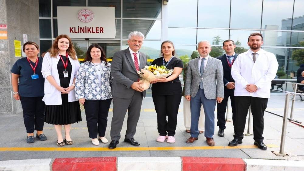 Vali Makas&rsquo;tan sağlık merkezlerine inceleme
