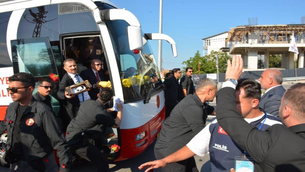 Canik&rsquo;te Cumhurbaşkanı Erdoğan&rsquo;a yoğun ilgi

