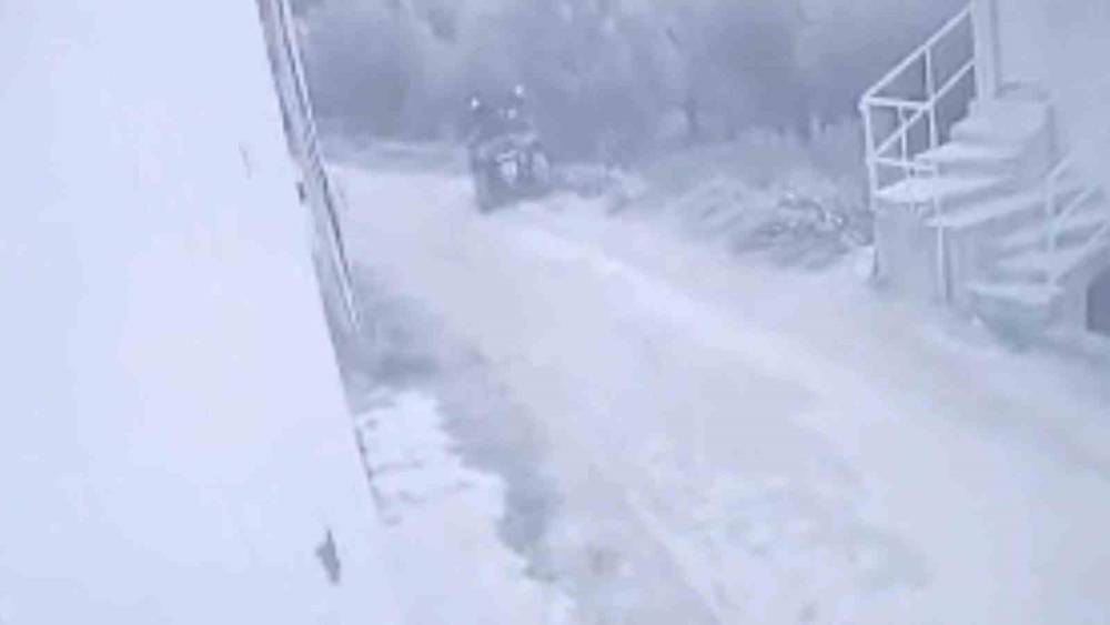 Bursa&rsquo;da ATV bir anda tarlaya u&ccedil;tu
