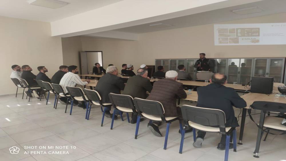 Hasankeyf’te din görevlilerine 