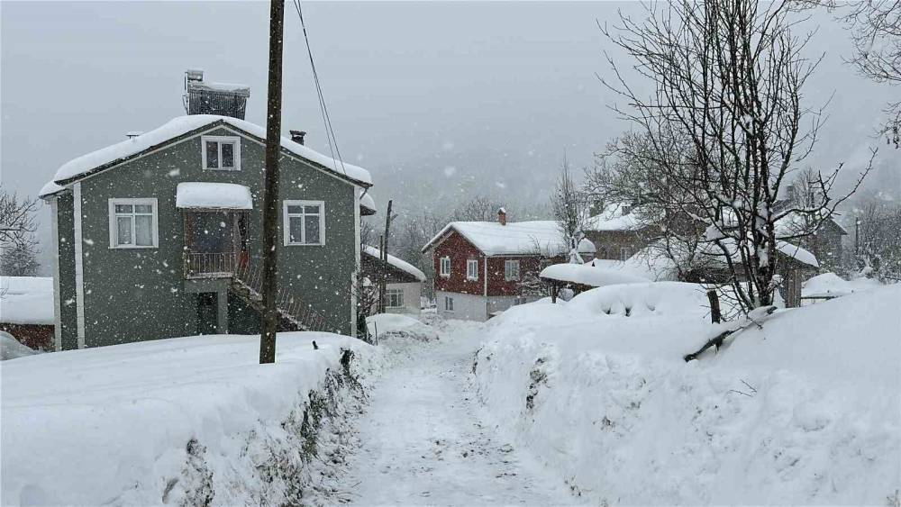 Kastamonu&rsquo;da kar 167 k&ouml;y yolunu ulaşıma kapattı
