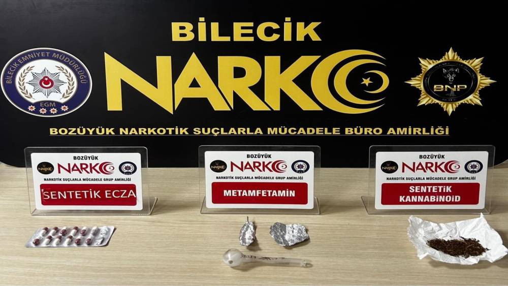 Bilecik&rsquo;te uyuşturucu operasyonu: 3 ş&uuml;pheli yakalandı
