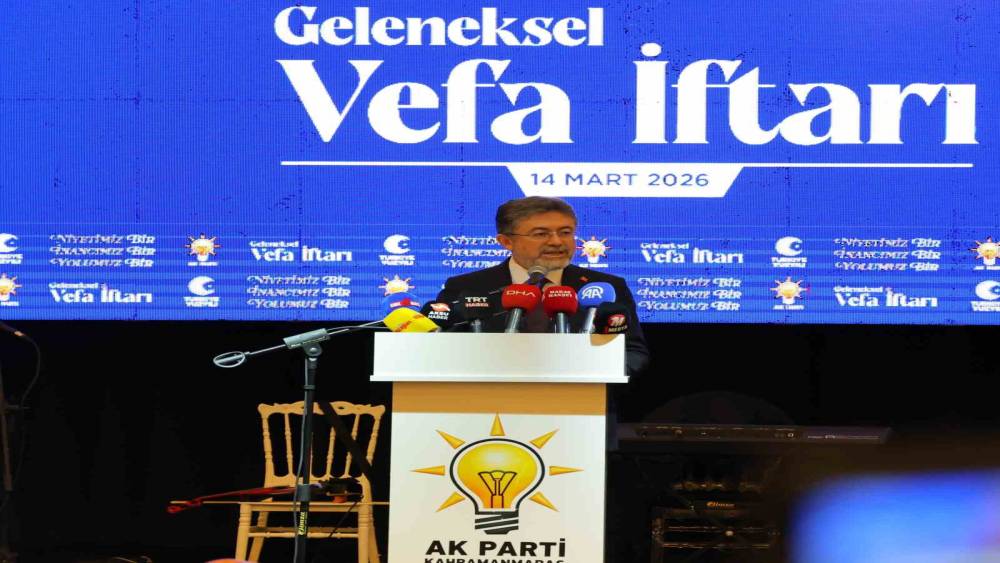 Bakan Yumaklı: "Biz b&ouml;lgemizde huzurun hakim olmasını isteyen bir &uuml;lkeyiz"
