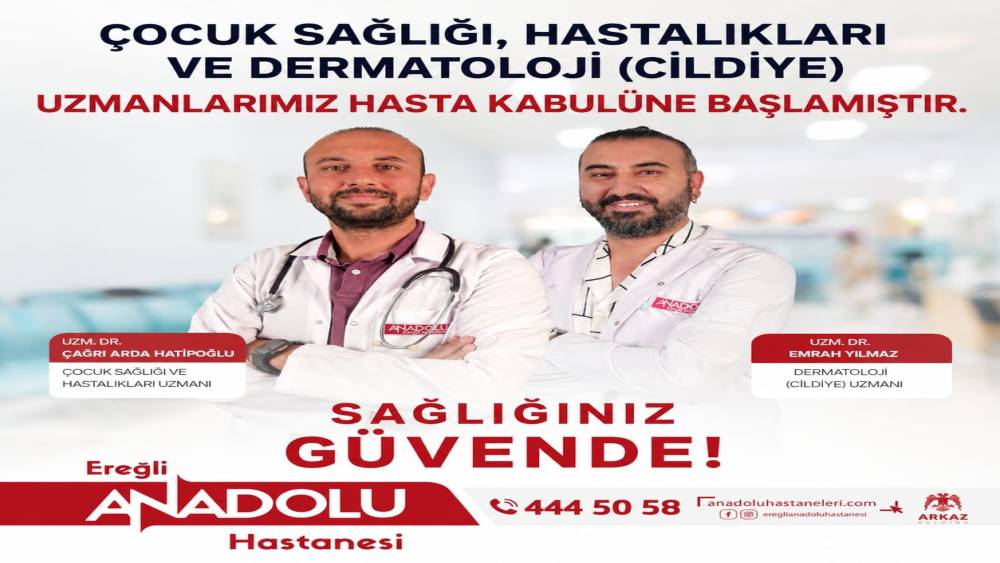 Karadeniz Ereğli&rsquo;de hekim kadrosu g&uuml;&ccedil;leniyor
