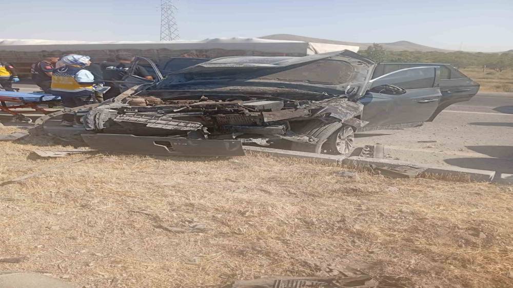 Karapınar&rsquo;da trafik kazası: 4 yaralı
