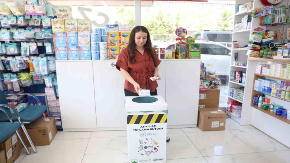 Osmangazi&rsquo;de ila&ccedil; atıklarına g&uuml;venli &ccedil;&ouml;z&uuml;m

