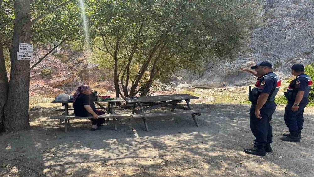 Harmankaya Kanyonu&rsquo;nda ziyaret&ccedil;ilere yangın ve boğulma uyarısı
