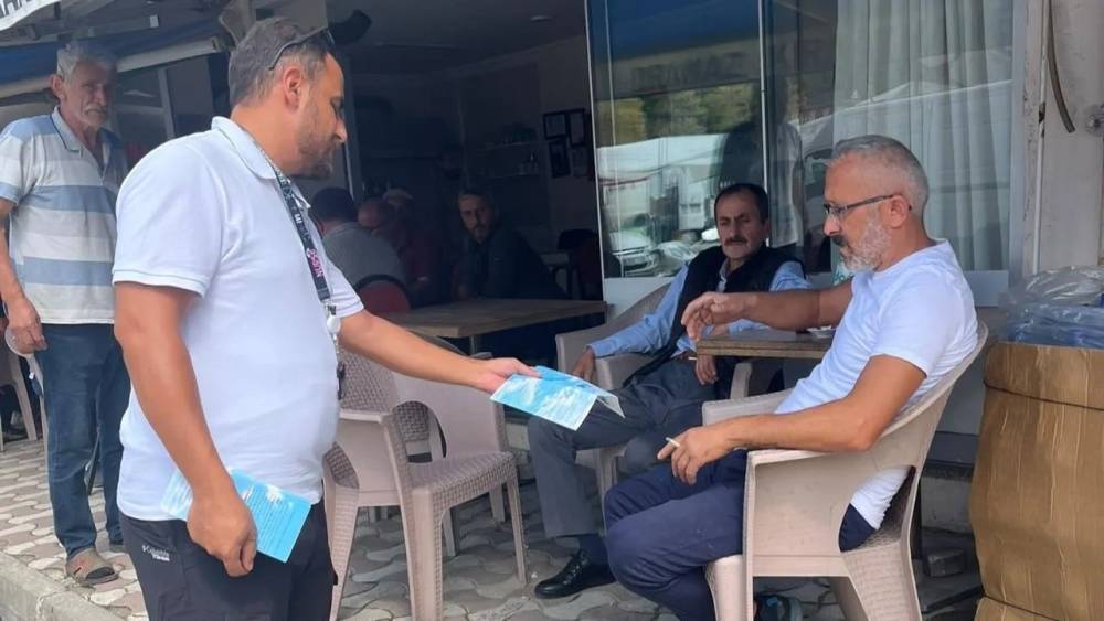 Sinop&rsquo;ta vatandaşlar bağımlılığa karşı bilgilendirildi
