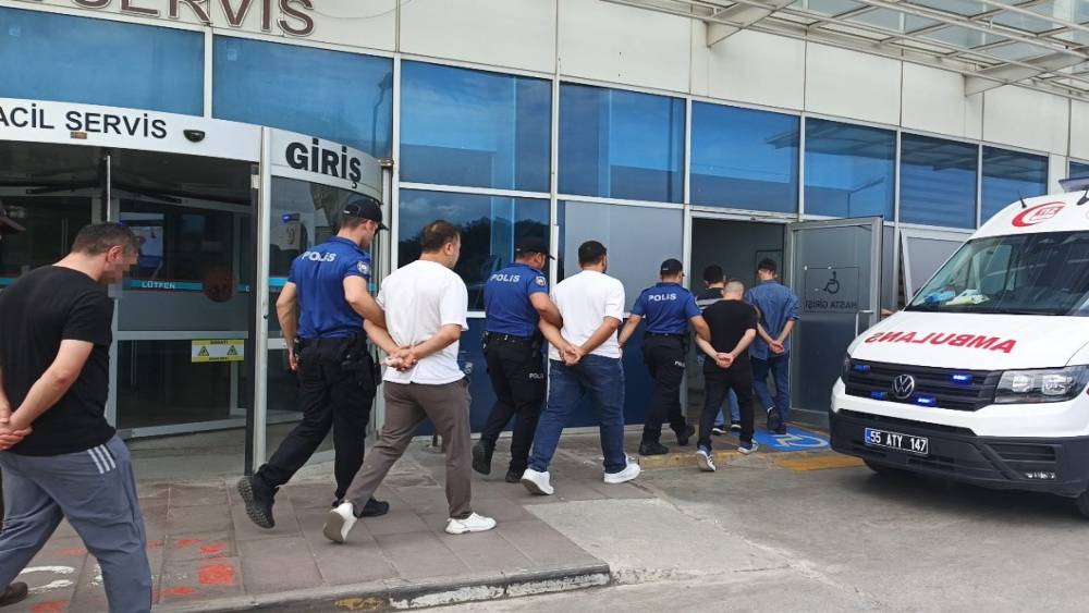 Bafra&rsquo;da Sokaklar G&uuml;vende operasyonu: 10 g&ouml;zaltı
