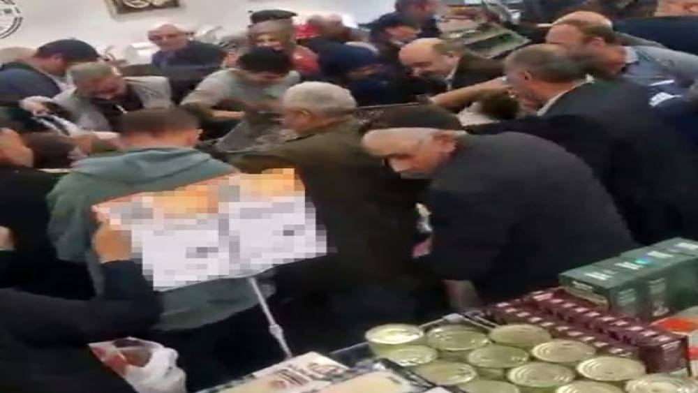 Iğdır&rsquo;da markette ucuz palamut izdihama neden oldu
