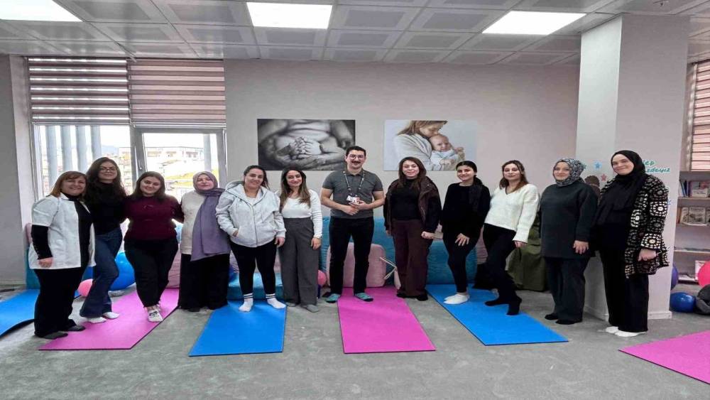 Bartın&rsquo;da kadınlara gebelik eğitimi eğitimi
