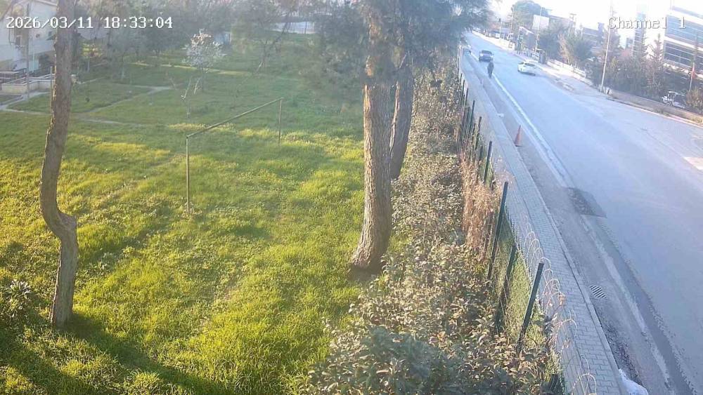 Cinayet gibi kaza g&uuml;venlik kamerasında
