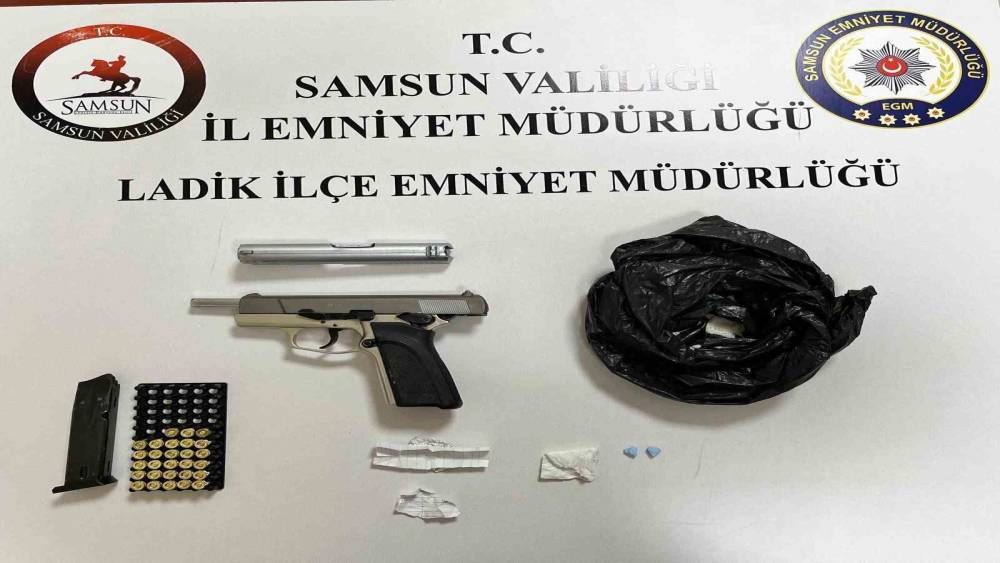 Ladik&rsquo;te uyuşturucu operasyonu
