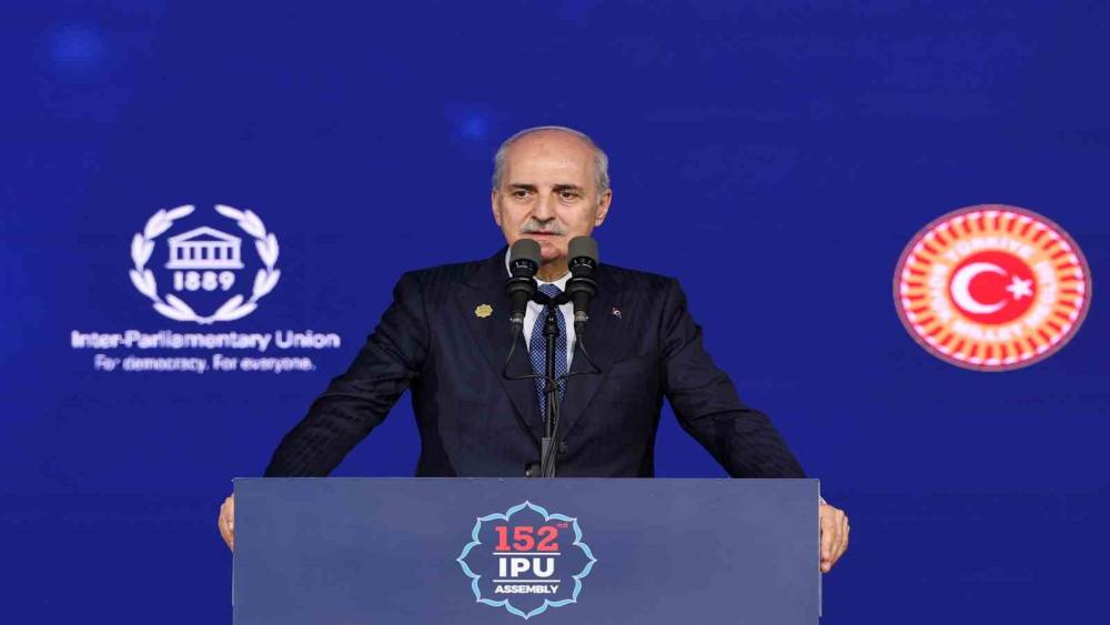 TBMM Başkanı Kurtulmuş: "İsrail&rsquo;in Birleşmiş Milletler &uuml;yeliği mutlaka askıya alınmalı"
