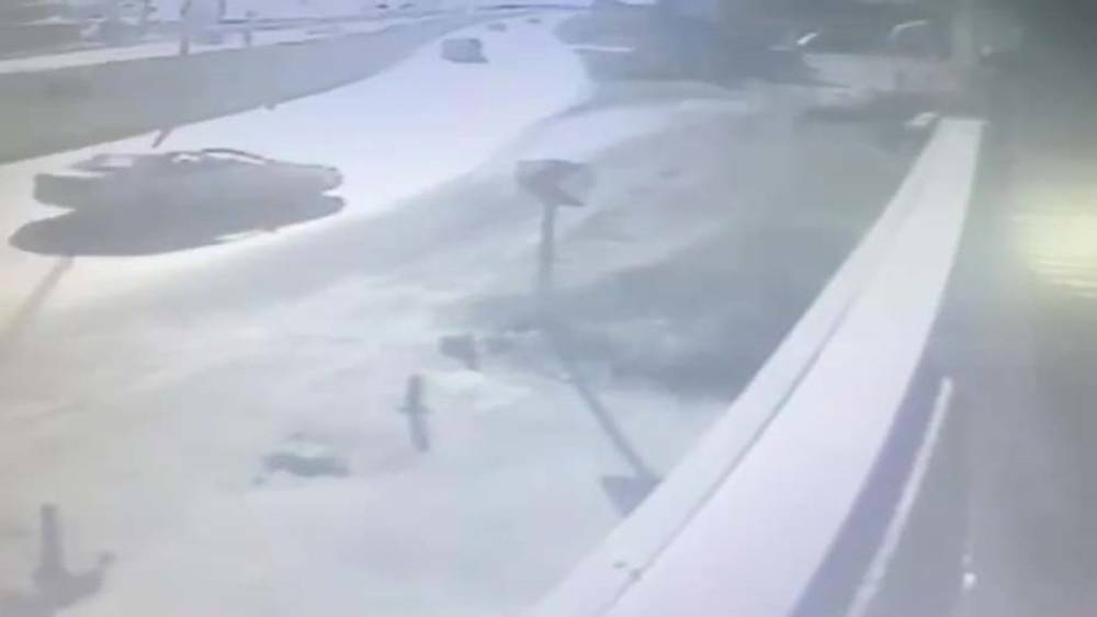 Zonguldak&rsquo;ta 6 kişinin yaralandığı kaza g&uuml;venlik kamerasına yansıdı
