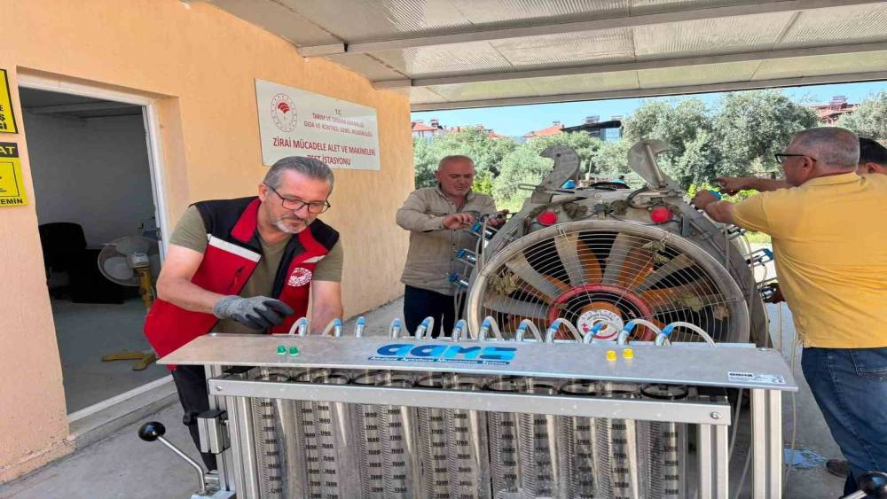 Sarıg&ouml;l&rsquo;de ila&ccedil;lama makineleri i&ccedil;in test istasyonu kuruldu
