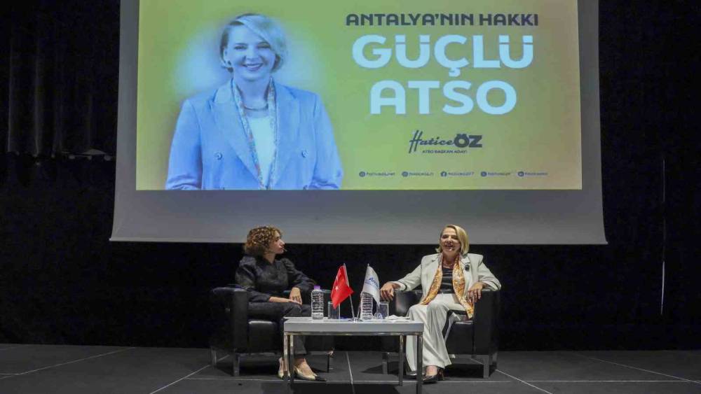ATSO Başkan adayı Hatice &Ouml;z: "Değişime direnen kaybeder"
