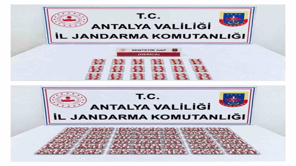 Antalya&rsquo;da uyuşturucu operasyonunda 3 ş&uuml;pheli tutuklandı
