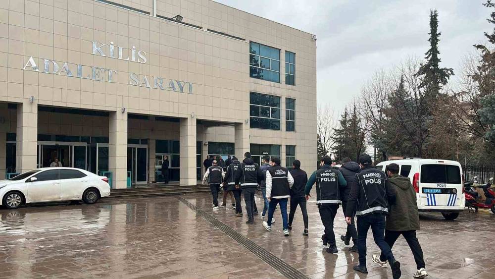 Kilis&rsquo;te uyuşturucu operasyonu: 7 tutuklama
