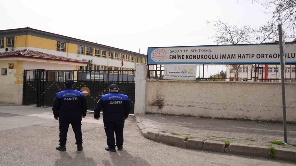 Şehitkamil&rsquo;de okul &ccedil;evrelerinde g&uuml;venlik seferberliği
