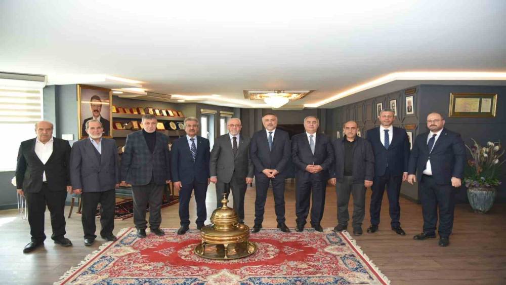 Gıda ve Kontrol Genel M&uuml;d&uuml;r&uuml; Dilber, Başkan Dumandağ ile bir araya geldi
