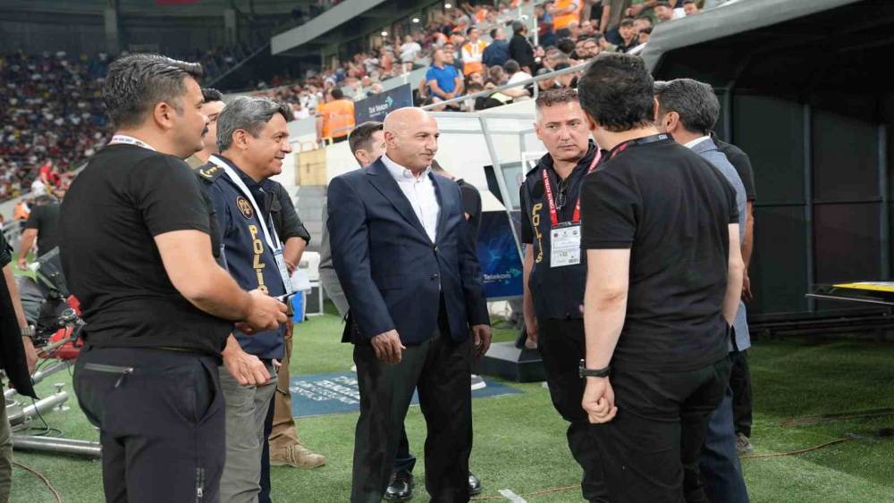 Eryaman Stadyumu&rsquo;nda geniş g&uuml;venlik tedbirleri
