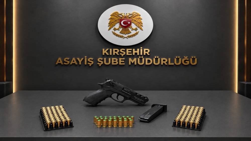 Kırşehir&rsquo;de asayiş uygulamalarında silah ve uyuşturucu ele ge&ccedil;irildi
