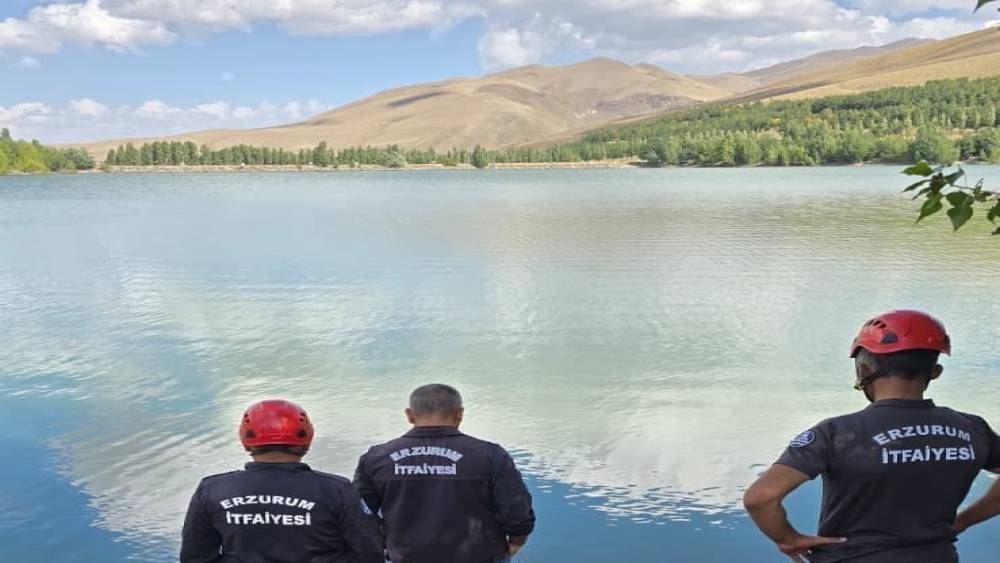 Erzurum&rsquo;da g&ouml;lete giren şahsın cansız bedenine ulaşıldı
