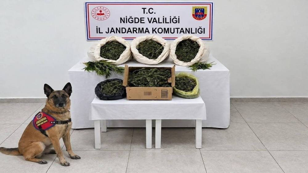 Niğde&rsquo;de 10 kilo uyuşturucu ele ge&ccedil;irildi
