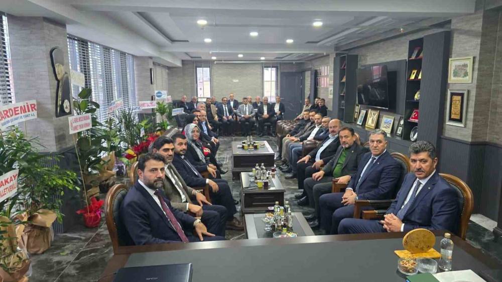 AK Parti heyetinden Karab&uuml;k TSO&rsquo;ya "hayırlı olsun" ziyareti
