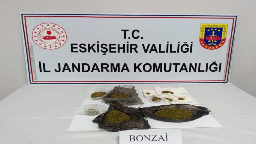 Ş&uuml;pheli ara&ccedil;ta yapılan aramada 174 gram bonzai ele ge&ccedil;irildi
