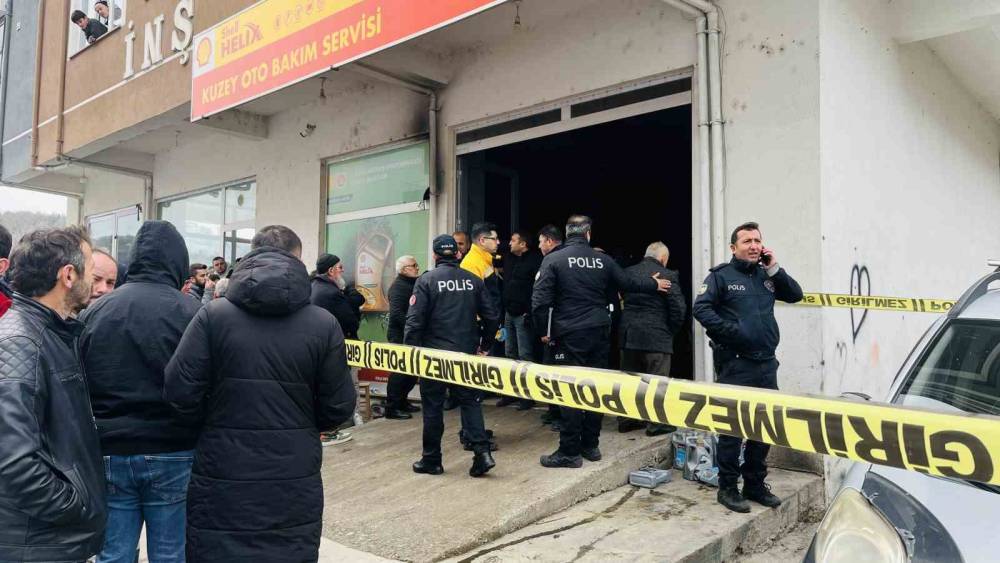 Ordu&rsquo;da oto bakım servisinde 2 gen&ccedil; &ouml;l&uuml; bulundu
