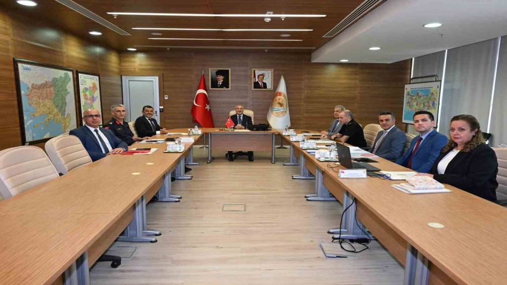 Denizli&rsquo;de Okul &Ccedil;evresi ve G&uuml;venliği İl Y&uuml;r&uuml;tme Kurulu Toplantısı ger&ccedil;ekleştirildi
